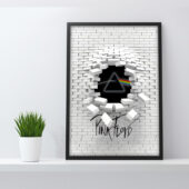 Brick In The Wall Pink Floyd Canvas Vertical1pieces14theate - OtherBrick