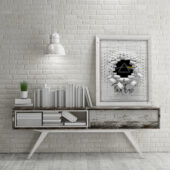 Brick In The Wall Pink Floyd Canvas Vertical1pieces15theate - OtherBrick