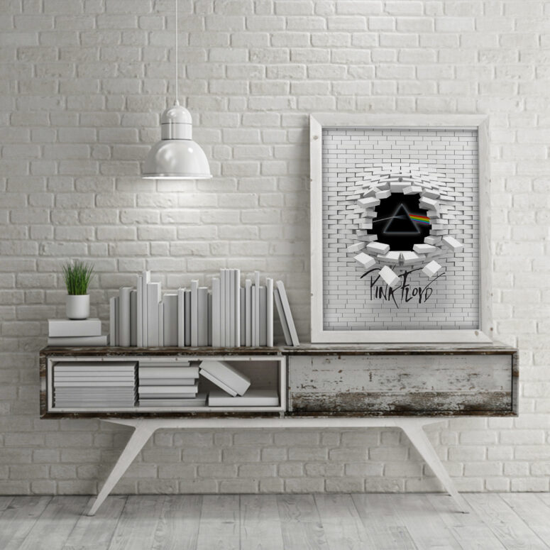 Brick In The Wall Pink Floyd Canvas