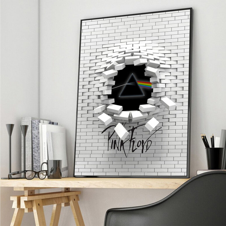 Brick In The Wall Pink Floyd Canvas