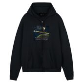 Every Year Is Getting Shorter Breathe In The Air Lyric Pink Floyd Front Hoodie Black - OtherBrick
