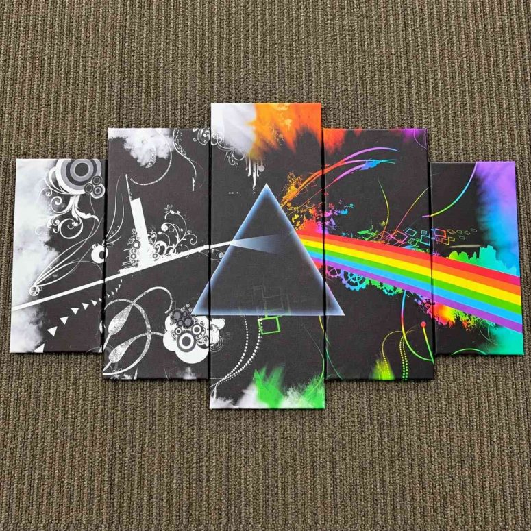 Pink Floyd Canvas - Universe Wall Art