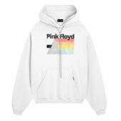 Pink Floyd Prism Front Hoodie White - OtherBrick