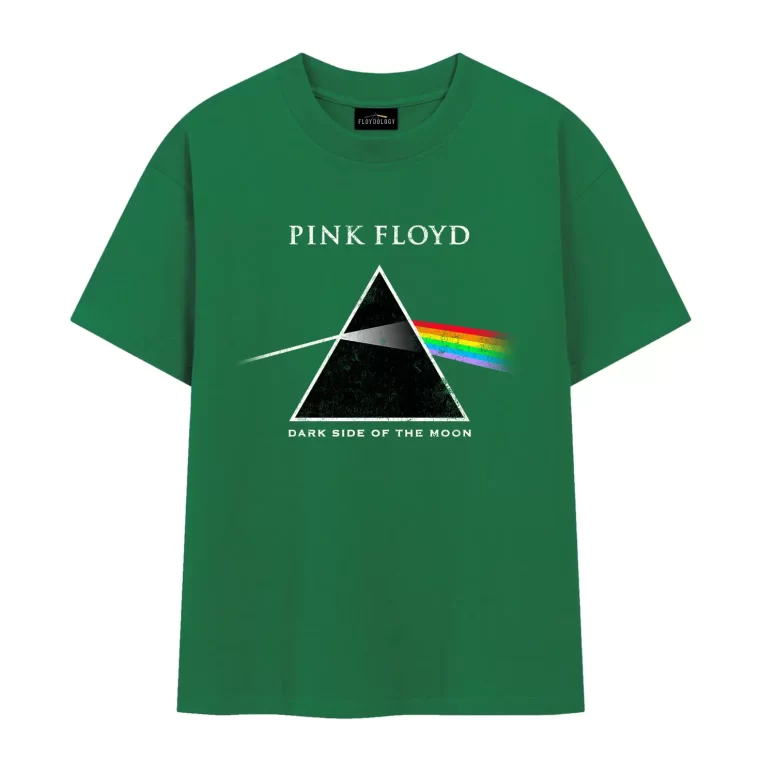 Pink Floyd Dark Side of the Moon Black Distressed Fitted Shirt Pink Floyd Dark Side of the Moon Black Distressed Fitted Shirt