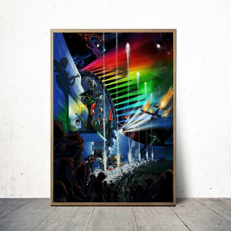 Interestellar Pink Floyd Canvas Interestellar Pink Floyd Canvas