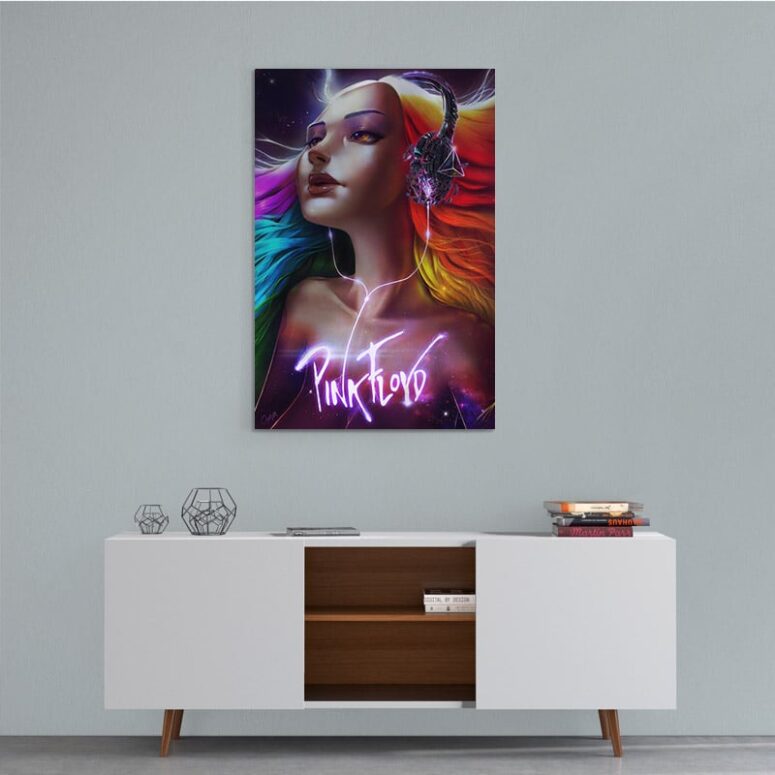 Interestellar Pink Floyd Canvas