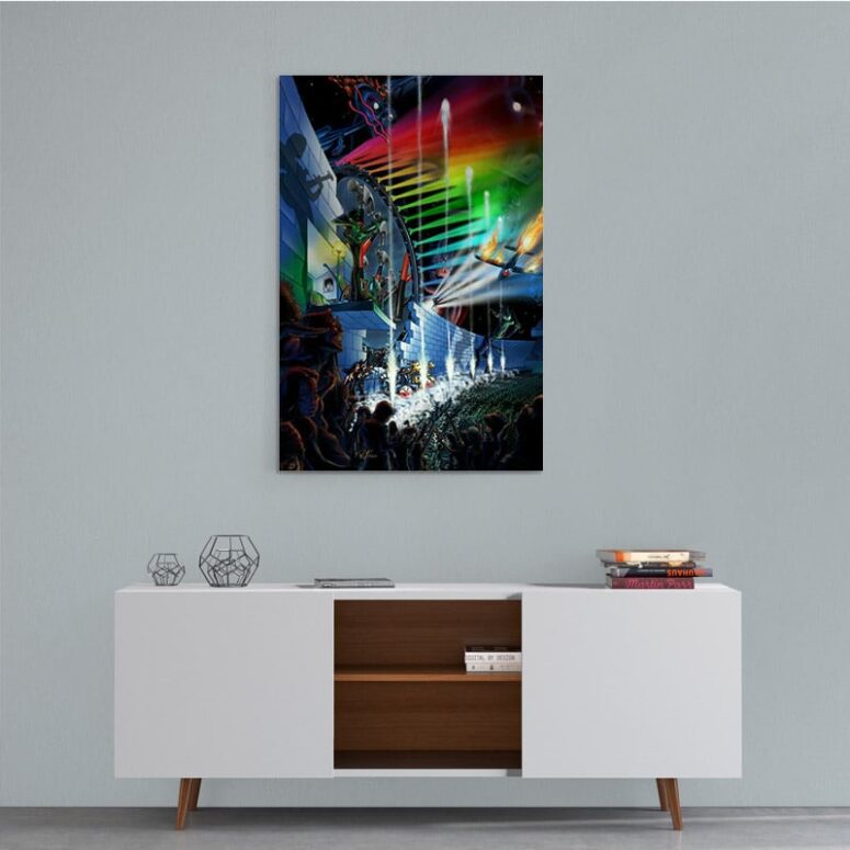 Interestellar Pink Floyd Canvas Interestellar Pink Floyd Canvas