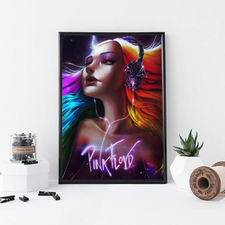 Interestellar Pink Floyd Canvas