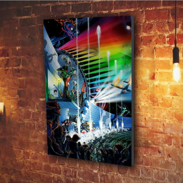 Interestellar Pink Floyd Canvas Interestellar Pink Floyd Canvas