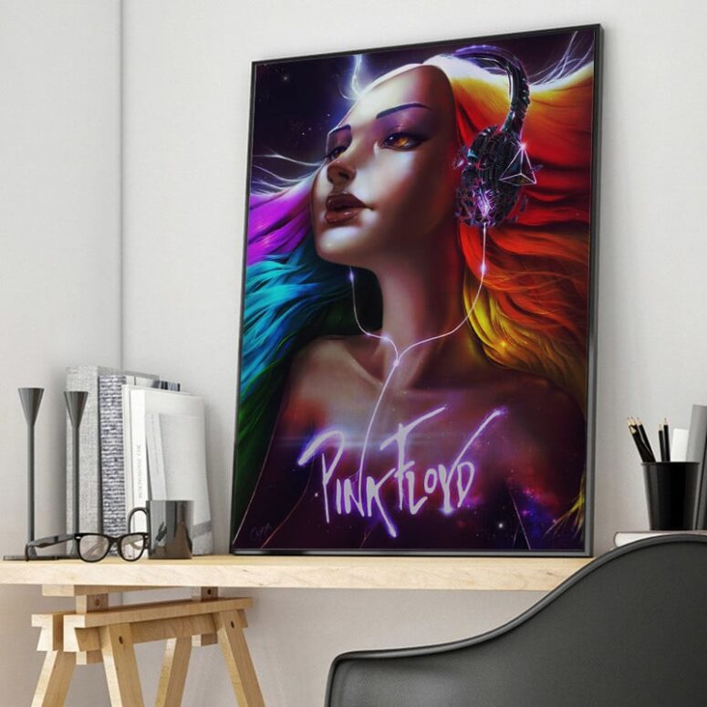 Interestellar Pink Floyd Canvas