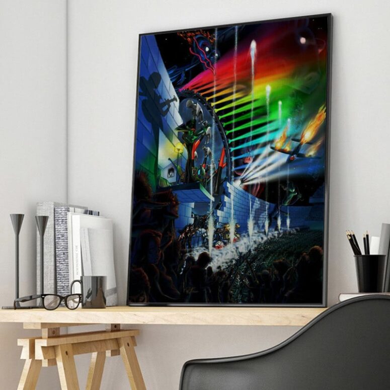 Interestellar Pink Floyd Canvas Interestellar Pink Floyd Canvas