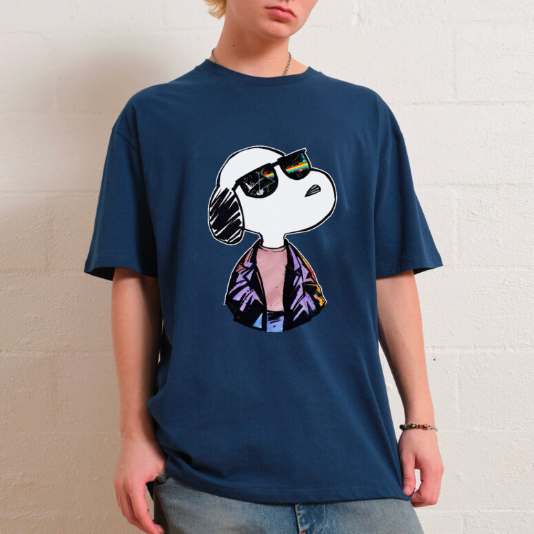Joe Cool I'm In Pink Floyd Style Snoopy Shirt Joe Cool I'm In Pink Floyd Style Snoopy Shirt