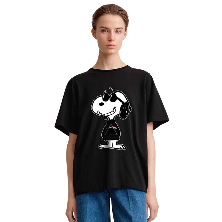 Joe Cool Pink Floyd Is Cool Snoopy Music Shirt