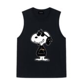 Joe Cool Pink Floyd Is Cool Snoopy Music Front Tank Black - OtherBrick