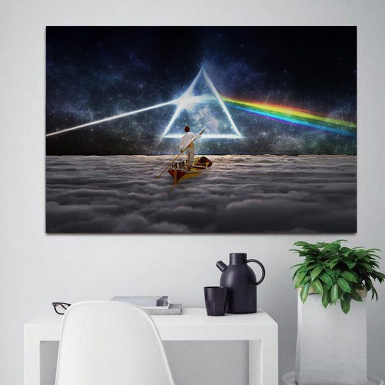 The Endless River x DSOTM Pink Floyd Canvas
