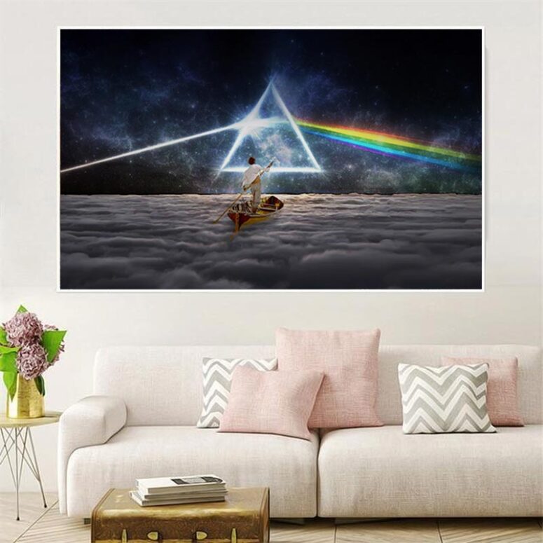 The Endless River x DSOTM Pink Floyd Canvas