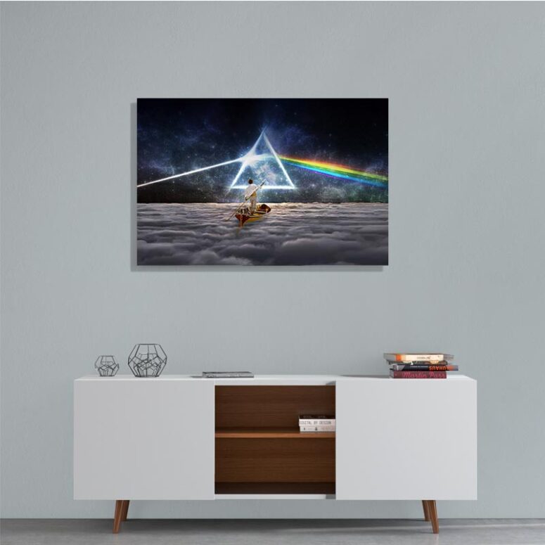 The Endless River x DSOTM Pink Floyd Canvas
