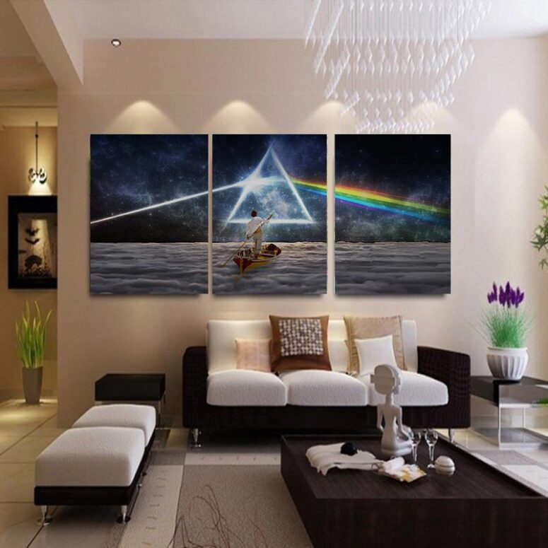 The Endless River x DSOTM Pink Floyd Canvas