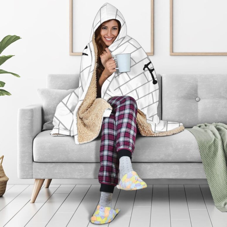 Pink Floyd The Wall Hooded Blanket Pink Floyd The Wall Hooded Blanket