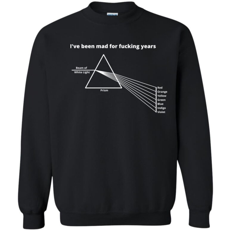 I’ve been mad for fu*king years Pink Floyd Shirt I’ve been mad for fu*king years Pink Floyd Shirt