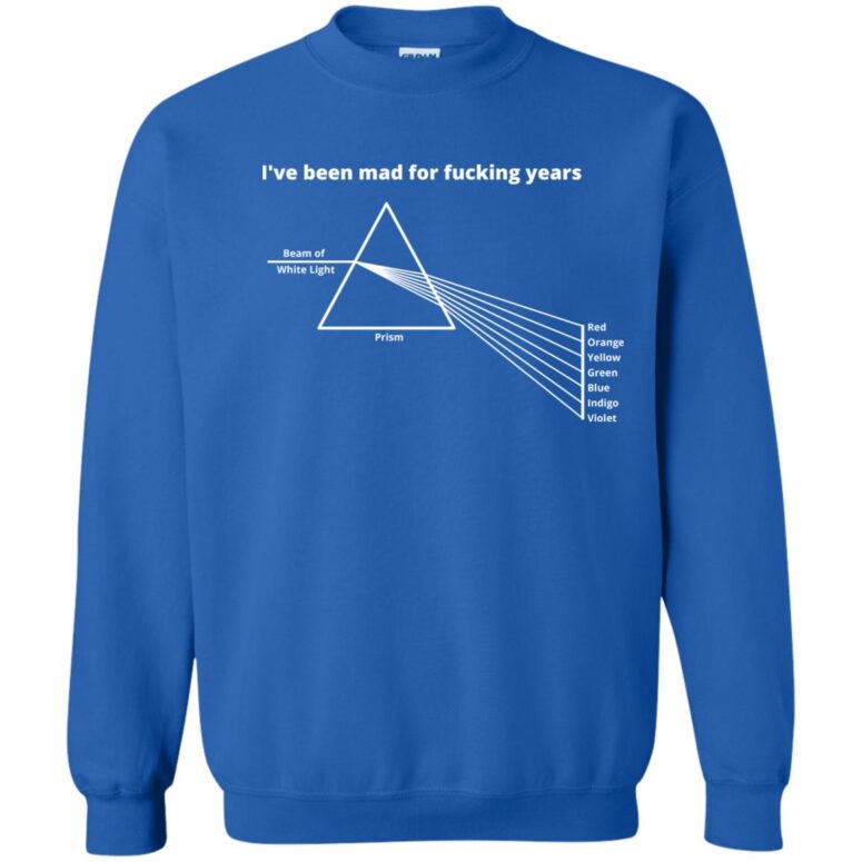 I’ve been mad for fu*king years Pink Floyd Shirt I’ve been mad for fu*king years Pink Floyd Shirt
