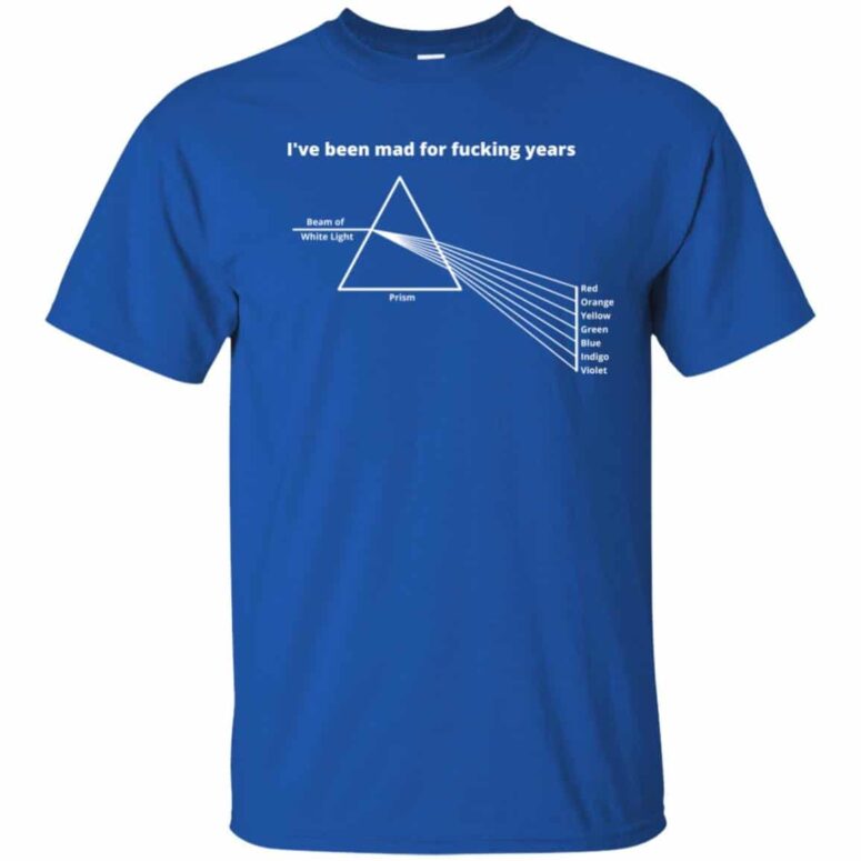 I’ve been mad for fu*king years Pink Floyd Shirt I’ve been mad for fu*king years Pink Floyd Shirt