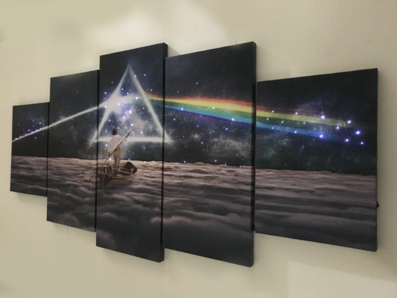 The Endless River x DSOTM Pink Floyd Canvas
