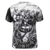 Goodbye Blue Sky Pink Floyd The Wall Shirt Back - OtherBrick