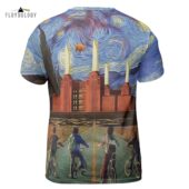 Left2d Backpack Golden Dark Side Of The Moon - OtherBrick