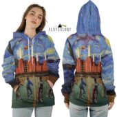 Left2d Backpack Golden Dark Side Of The Moon - OtherBrick