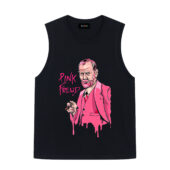 Pink Freud Pink Floyd Front Tank Black - OtherBrick