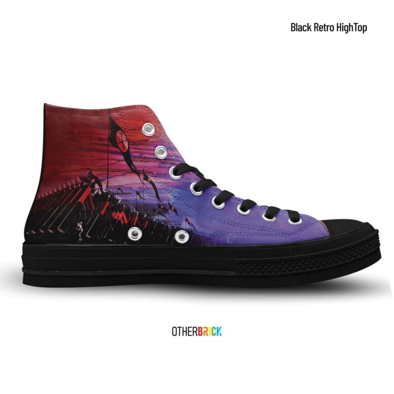 The Wall Marching Hammers - Pink Floyd Canvas Shoes The Wall Marching Hammers - Pink Floyd Canvas Shoes