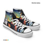 Wish You Were Here Animals Dsotm Album Collage – Pink Floyd Canvas Shoes 1 - OtherBrick