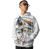 Hoodie Front Division Bell Meets The Dark Side Of The Wall Tshirt Sweatshirt Hoodie Hoodie 3d - OtherBrick