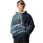 Hoodie Front Welcome To The Machine - OtherBrick