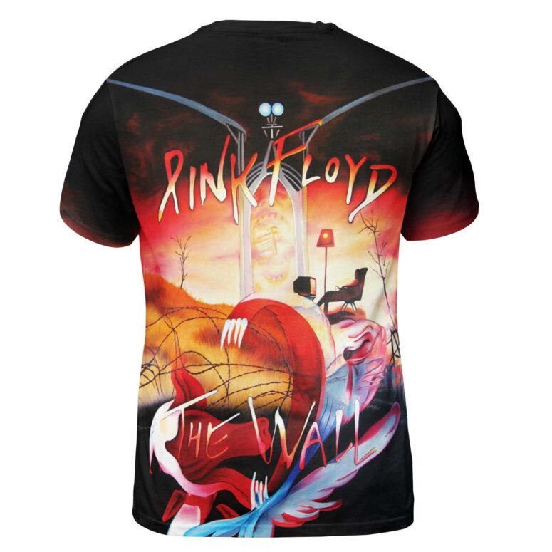 The Wall Water Color Painting Pink Floyd Shirt
