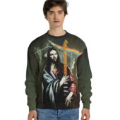 Sweater Front The Prophecy Of Prog, David Gilmour Jesus Tshirt Sweatshirt Hoodie Pf Tn240 Hoodie 3d (1) - OtherBrick