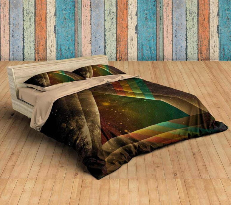 DSOTM Black Pink Floyd Bedding Set