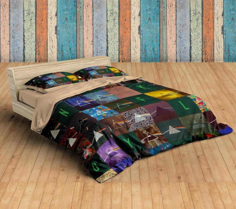 DSOTM Black Pink Floyd Bedding Set DSOTM Black Pink Floyd Bedding Set