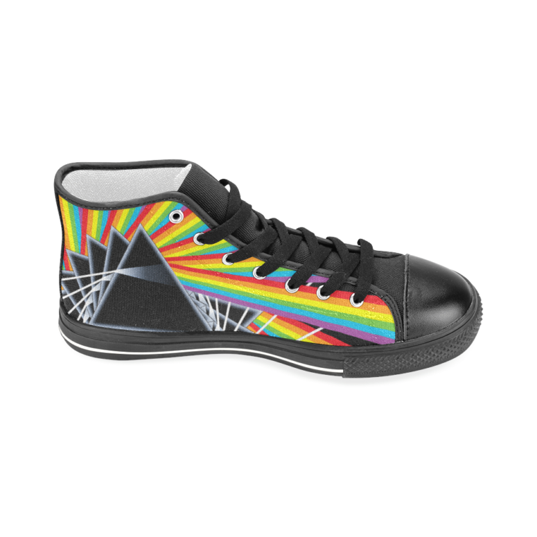 You've Got To Be Crazy Rainbow - Pink Floyd Canvas Shoes You've Got To Be Crazy Rainbow - Pink Floyd Canvas Shoes