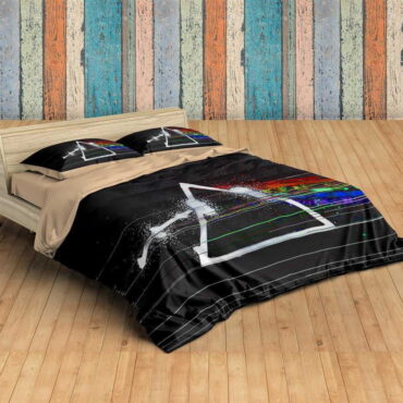 DSOTM Black Pink Floyd Bedding Set
