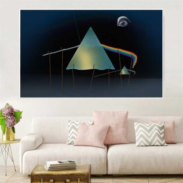 The Dark Side of the Moon - Storm Studio Pink Floyd Canvas