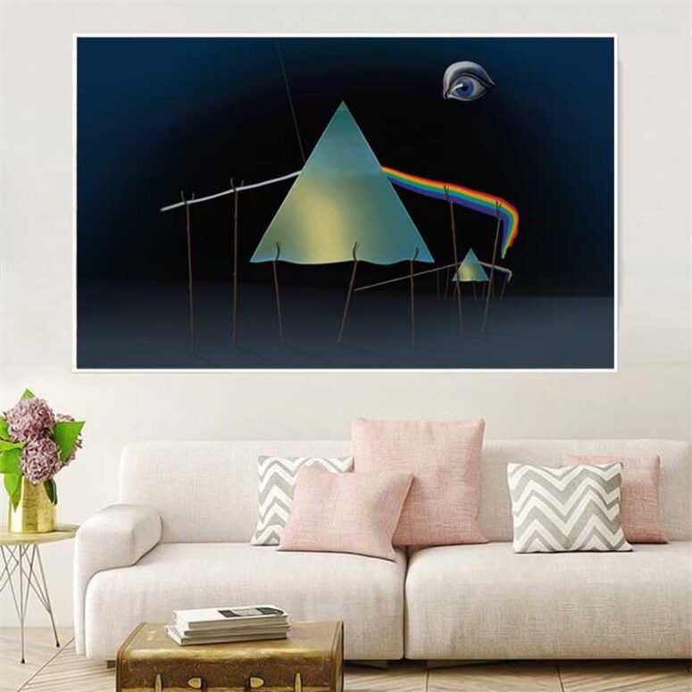The Dark Side of the Moon - Storm Studio Pink Floyd Canvas The Dark Side of the Moon - Storm Studio Pink Floyd Canvas