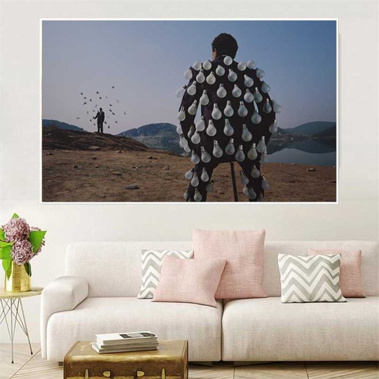 Delicate Sound Of Thunder Pink Floyd Canvas