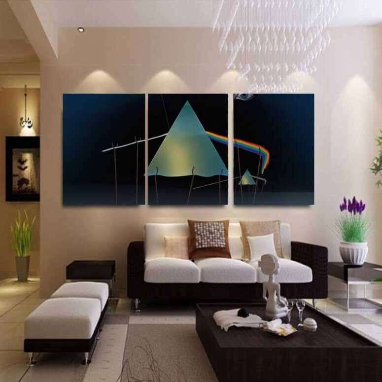 The Dark Side of the Moon - Storm Studio Pink Floyd Canvas The Dark Side of the Moon - Storm Studio Pink Floyd Canvas