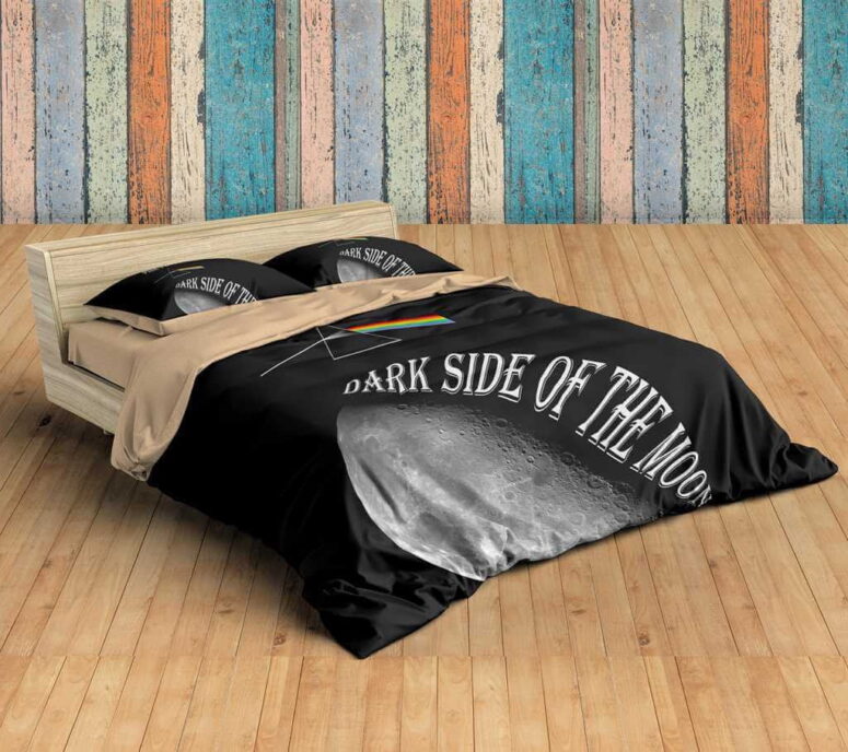 DSOTM Black Pink Floyd Bedding Set