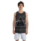 Mockup Men Tank 3d Pink Floyd Lyric Collage Prism Vintage - OtherBrick