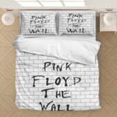 Pink Floyd The Wall Bedding Set Mockup 4a - OtherBrick