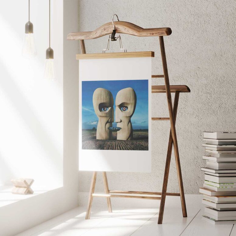 Division Bell - Stone Heads Pink Floyd Poster