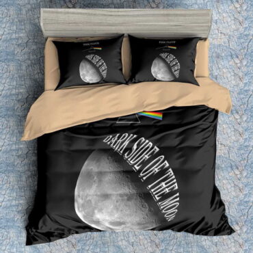 DSOTM Black Pink Floyd Bedding Set